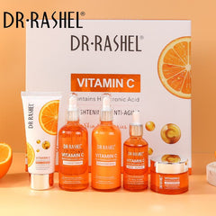 Dr Rashel Vitamin C Series Kit - 5-in-1 Set for Radiant and Nourished Skin