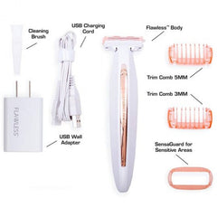 Flawless Body Shaver and Trimmer - Smooth and Precise Body Grooming