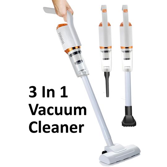 Handheld 3 In 1 Cordless Jet Vacuum Cleaner for Home Office Car Floor Cleaning