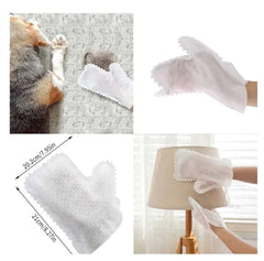 Home Disinfection Dust Removal Gloves - Set of 10 Pcs