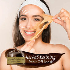Pro-Herbal Refining Peel-Off Facial Mask | Gentle Exfoliation &amp; Deep Cleansing