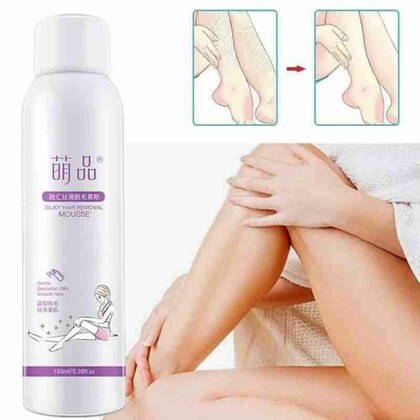 Quick and Painless Hair Removal Spray - Effortlessly Remove Unwanted Hair